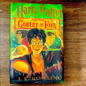 Harry Potter and the Goblet of Fire Hardcover Book